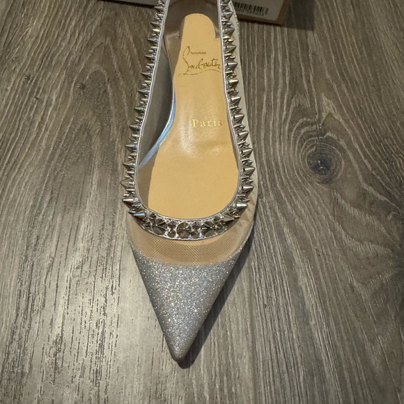 Christian Louboutin Galativi Spikes Flats Mesh - Picture 2 of 13